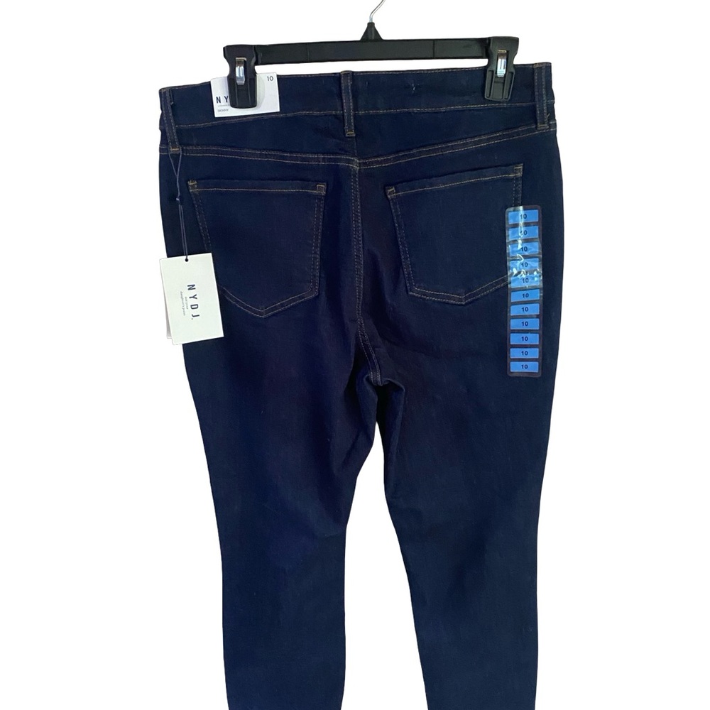 NYDJ Navy Skinny Dark Wash Jeans for Women